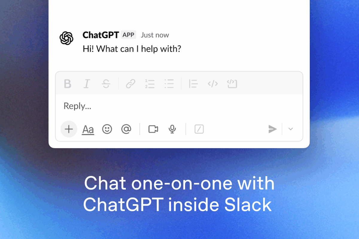 【速報 + 体験レポート】OpenAI、ChatGPTアプリをSlackに正式リリース—10月13日から段階展開開始